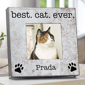 Pet Statements 4x4 Galvanized Box Picture Frame