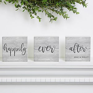 Fairy-Tale Life Personalized Shelf Blocks