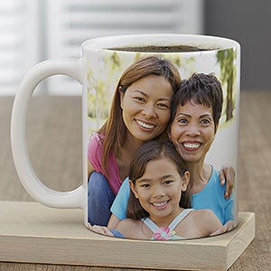 Photo Personalized White Coffee Mug for Her