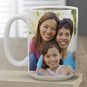 Photo Personalized Large Coffee Mug for Her