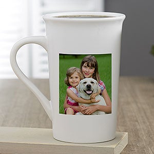 Pet Photo Personalized Tall Latte Coffee Mug