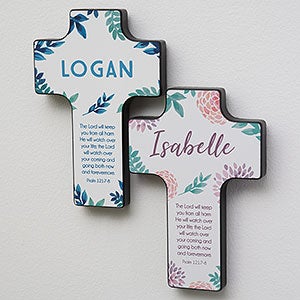 Protect Me Personalized Wall Cross