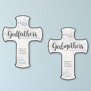 Godparents Are Special Personalized Wall Cross Godparent Gift