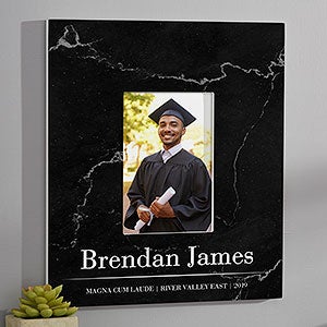 Graduation Portrait Personalized Wall Frame - Vertical