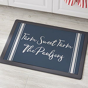 Farmhouse Expressions Personalized Kitchen Mat - 18x27