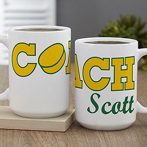 Coach Personalized Coffee Mug - Large