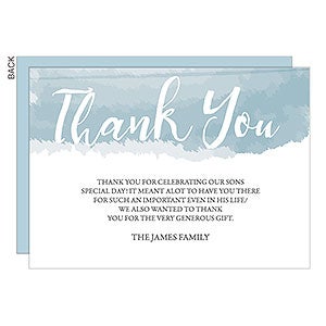 Communion Cross Thank You Cards - Set of 5