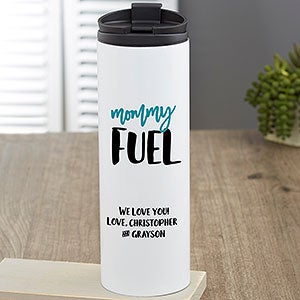 Mommy Fuel Personalized Travel Tumbler