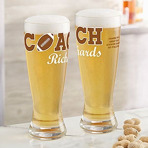 Coach Personalized 20 oz. Pilsner