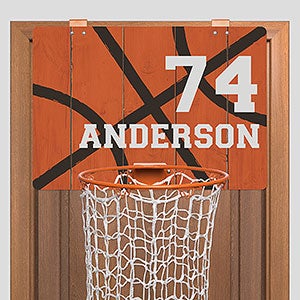 Personalized Laundry Hamper Basketball Game