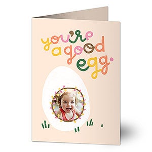 You're a Good Egg Premium Greeting Card