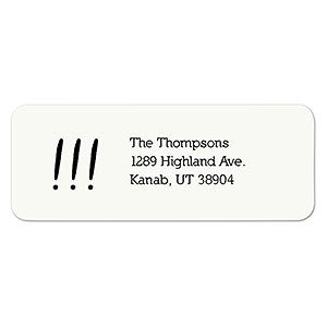 This Happened Grad Address Labels - 1 set of 60