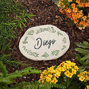 Cozy Home Personalized Small Stepping Stone