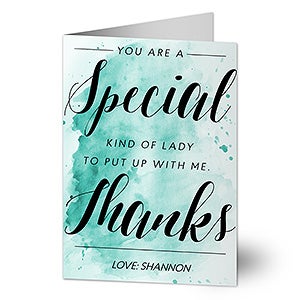 Special Kind of Lady Mother's Day Greeting Card - Premium