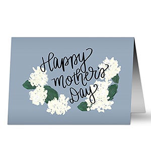 Mother's Day Floral Greeting Card-Premium