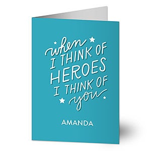 Mother's Day Hero Mom Greeting Card