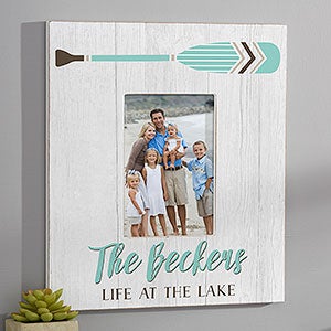 Beach Life Personalized Wall Frame - Vertical