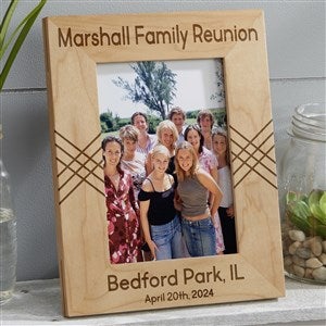 Design Your Own Personalized Vertical Picture Frame - White