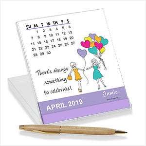 Personalized Desk Calendar by philoSophie's