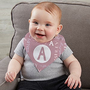 Youthful Name For Her Personalized Bandana Bibs