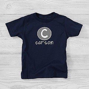 Youthful Name For Him Personalized Toddler T-Shirt - Toddler 2T - Grey