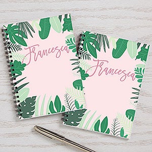 Palm Leaves Personalized Journals