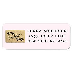 Home Sweet Home Address Labels - 1 set of 60