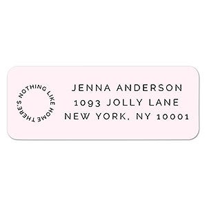 There's Nothing Like Home Address Labels - 1 set of 60