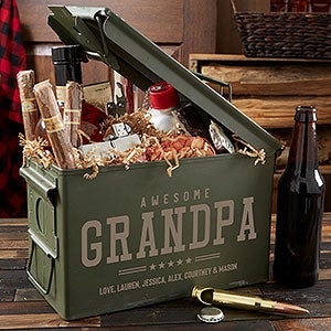 Five Star Grandpa Personalized 30 Cal Ammo Box