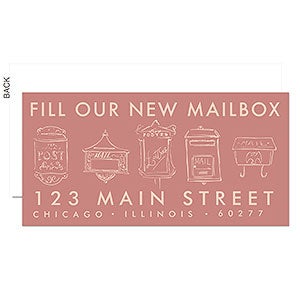 Fill Our New Mailbox Moving Announcement - Set of 5