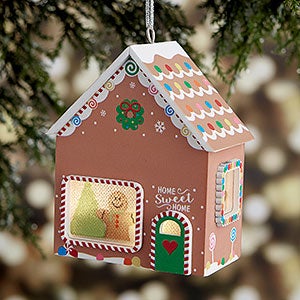 Gingerbread House Light Up Ornament