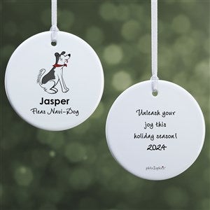 Husky PhiloSophie's Personalized Ornament - 2 Sided Glossy