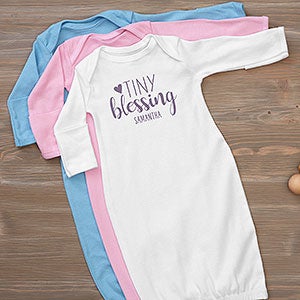 Little Blessing Personalized Baby Gown