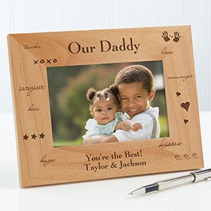 Personalized Picture Frames for Fathers   What You Mean To Me