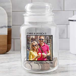 Personalized Photo Candy Jar - Romantic Gift