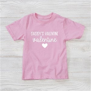 My Valentine Personalized Toddler T-Shirt - Toddler 2T - Light Blue