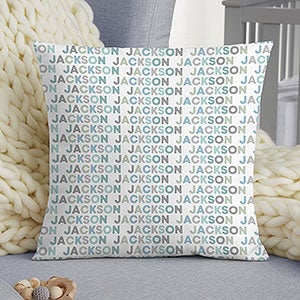 Delicate Name Personalized 14-inch Throw Pillow