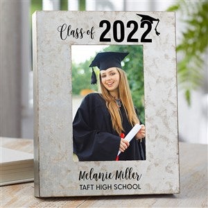 Class Of Graduation Galvanized Box Picture Frame - 4x6