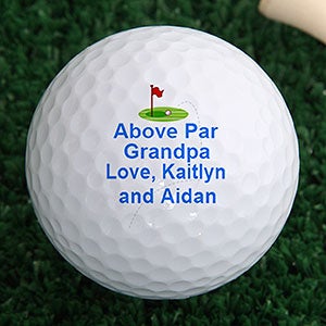 Personalized Golf Balls - Above Par