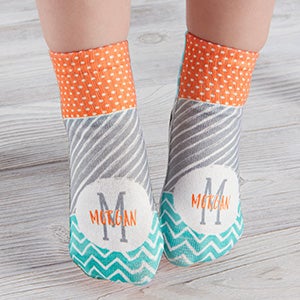 Yours Truly Personalized Toddler Socks