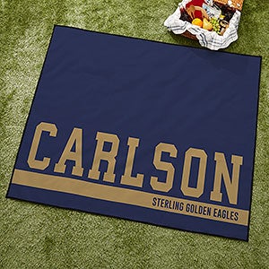 Sports Family Personalized Picnic Blanket