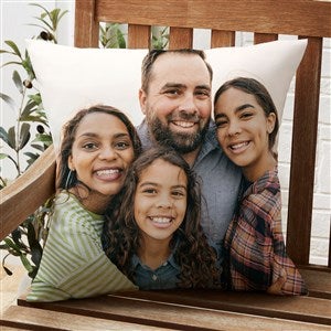 Photo Memories Personalized Outdoor Throw Pillow - 20x20