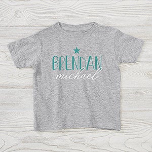 Loving Name Personalized Toddler T-Shirt - Toddler 4T - Royal Blue