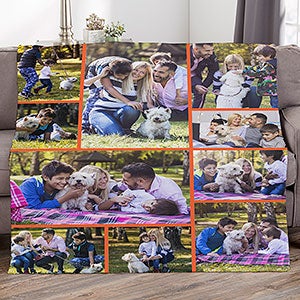 Photo Gallery For Pet Personalized 50x60 Plush Fleece Blanket