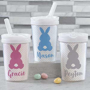 Bunny Treats Personalized Toddler 8oz. Sippy Cup