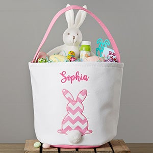 Easter Bunny Personalized Soft Easter Baskets