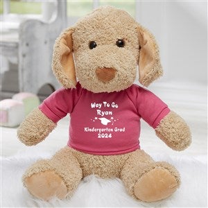 Congrats! Grad Personalized Plush Dog