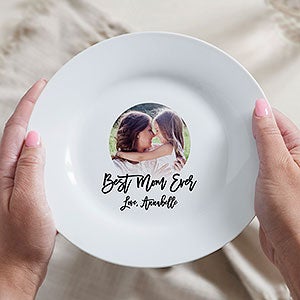 Photo Message Personalized Plate For Her