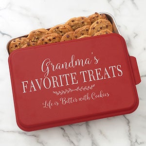 Download Recipe For A Special Grandma Personalized Cake Pan With Lid