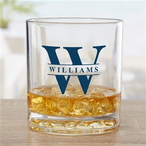 Lavish Last Name Personalized Unbreakable Tritan Whiskey Glasses